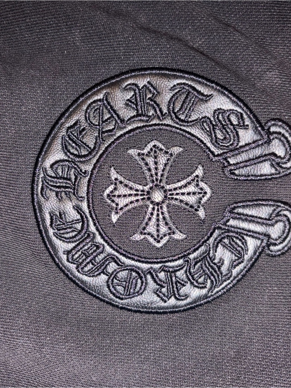 Chrome hearts Black cotton shorts. Size small